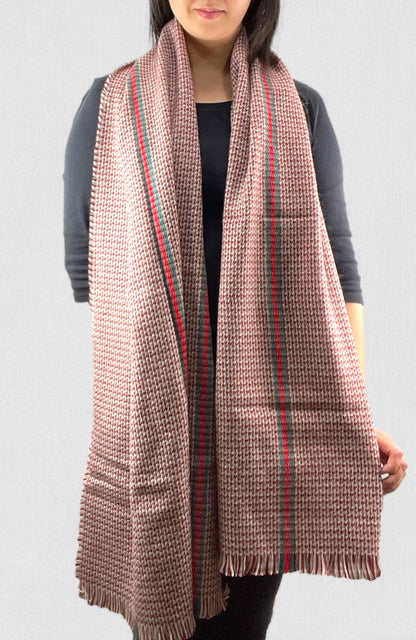 Women's Winter Scarf Shawl Houndstooth Plaid Warm Soft Scarves