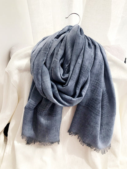 Scarf For Women Long Linen Cotton Hemp Wrap