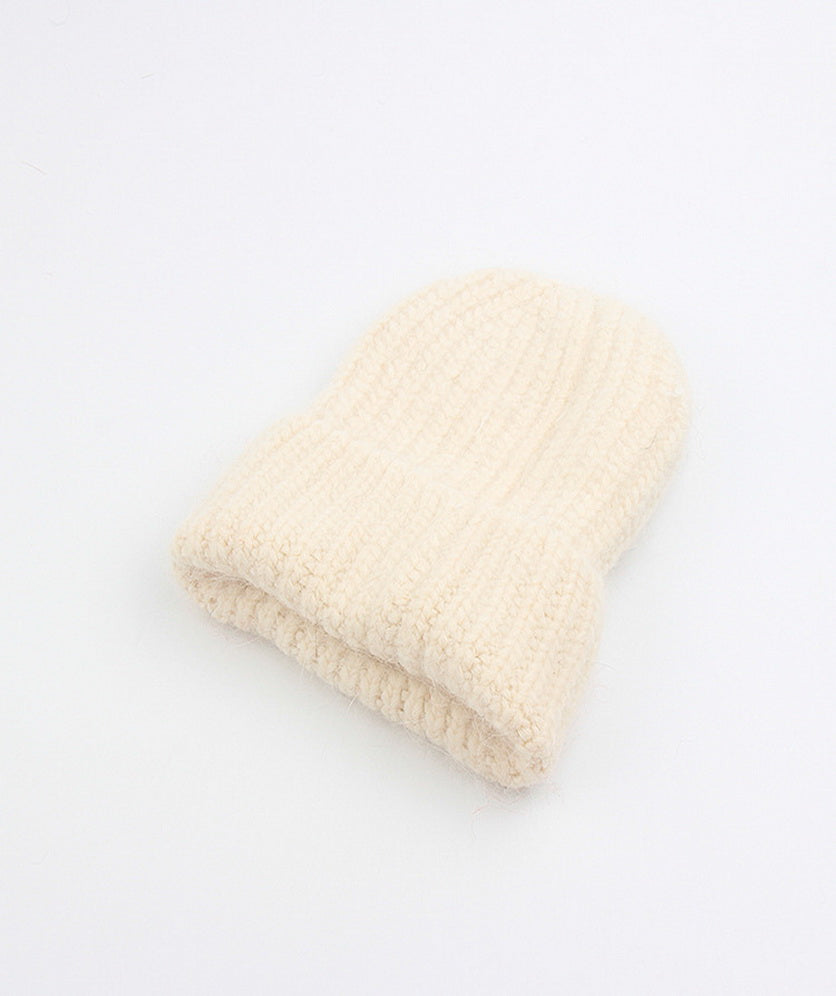 Winter Beanie Hats for Women Men Knitted Hat Angora Wool