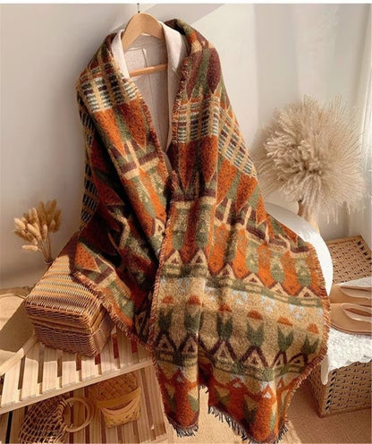 Women Blanket Shawl Bohemian