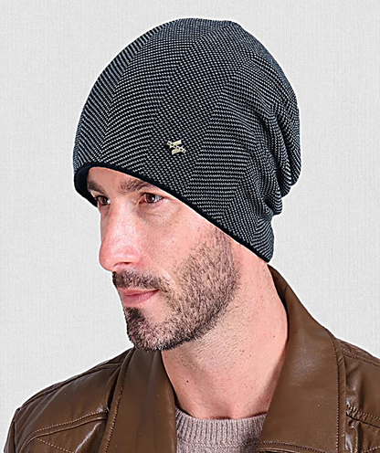 beanie hat toque for men fleece lined