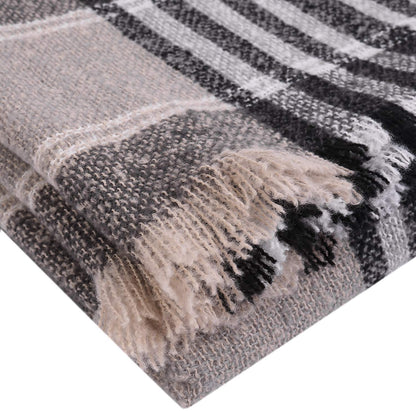 Womens Winter Blanket Scarf Plaid Shawl Ladies Wrap Warm