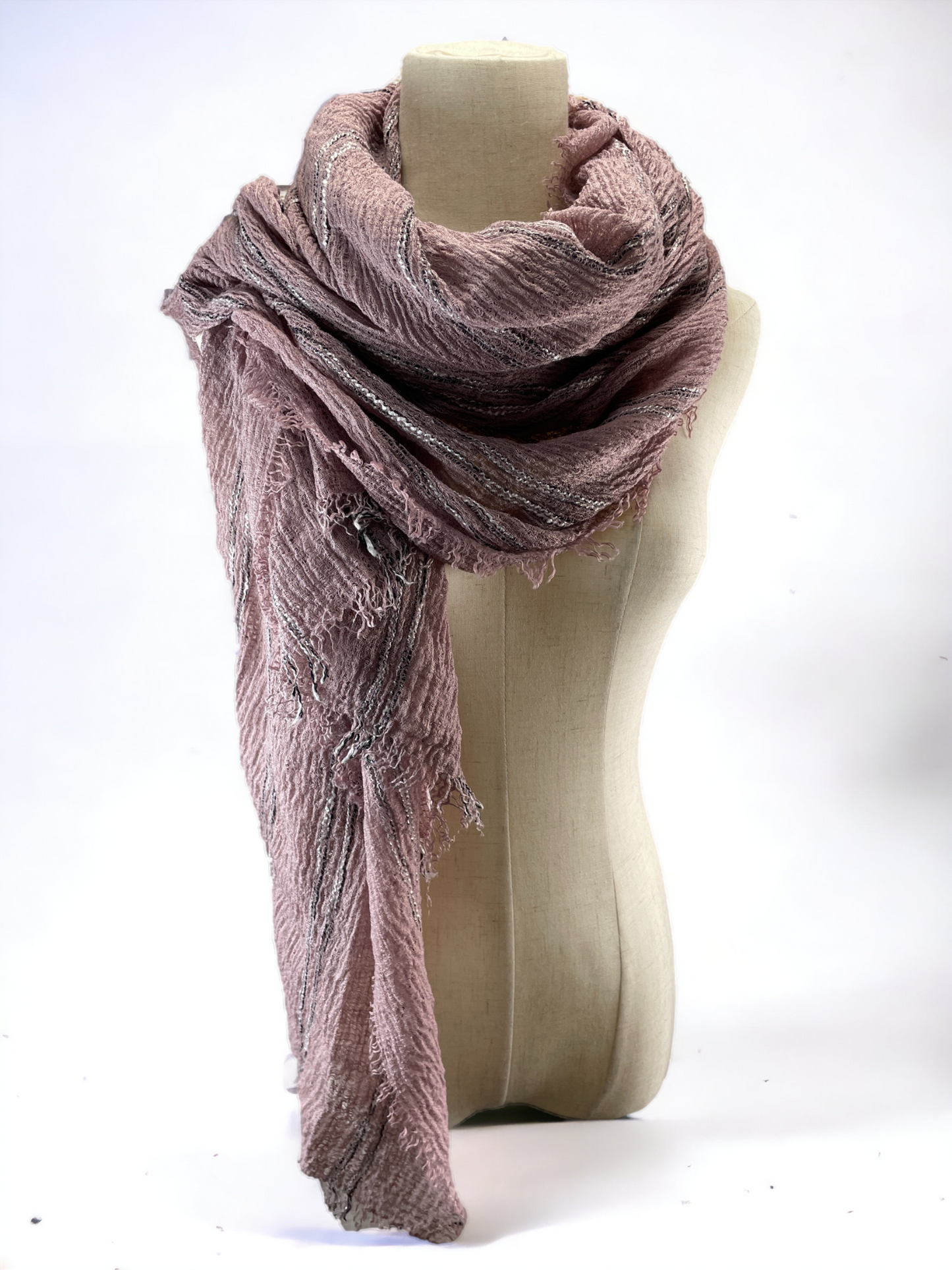 Women Soft Cotton Hemp Scarf Shawl Long Scarves, Scarf and Wrap, Head Scarves