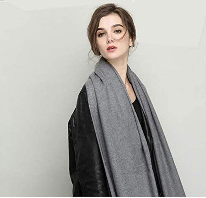 Winter Cashmere Wool Scarf Pashmina Shawl Wrap for Women