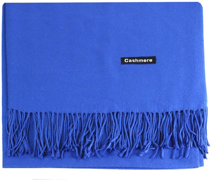 Winter Cashmere Wool Scarf Pashmina Shawl Wrap for Women